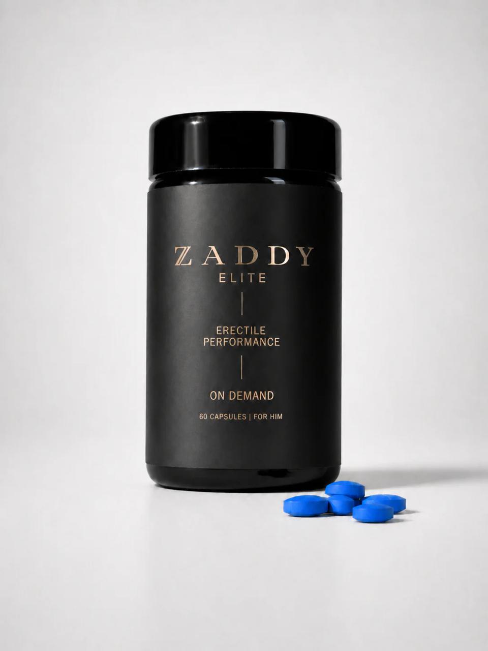 Zaddy Elite — Erectile Performance Blue