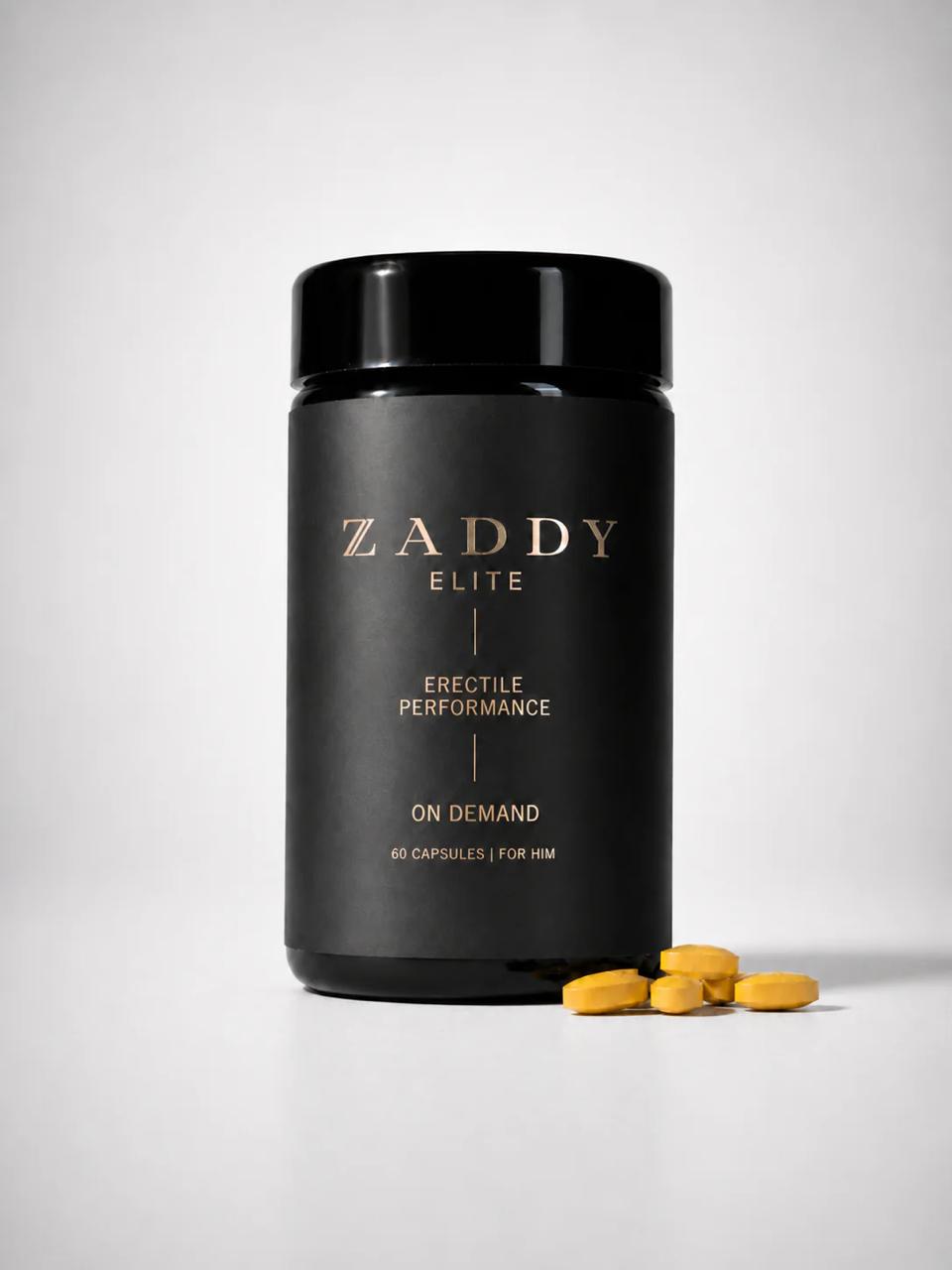 Zaddy Elite — Erectile Performance Yellow